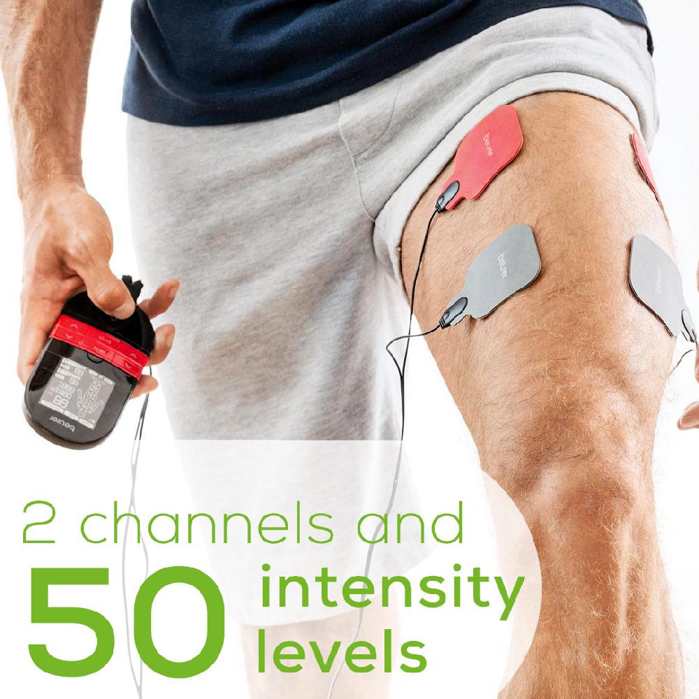 Beurer 3-in-1 TENS & EMS Unit With Heat Function EM59 | Beurer