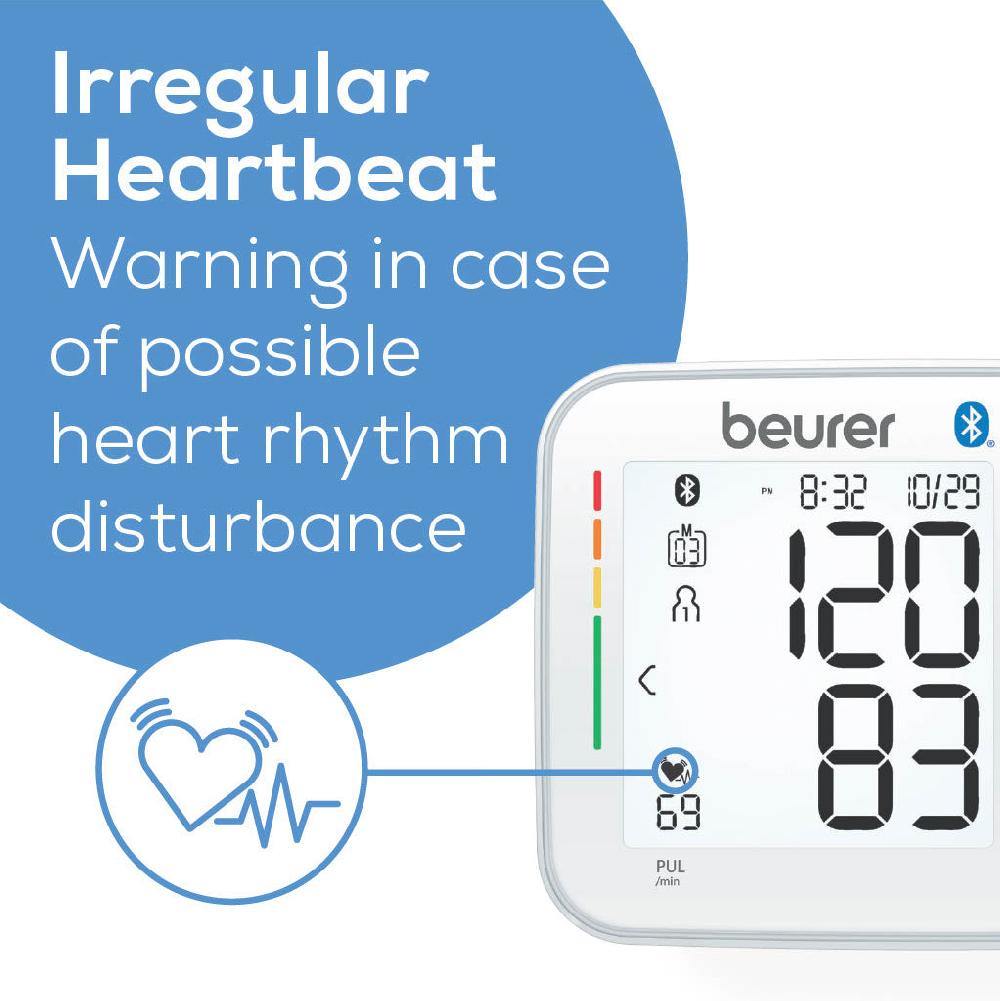 Beurer Best Bluetooth Wrist Blood Pressure Monitor Premium 800W
