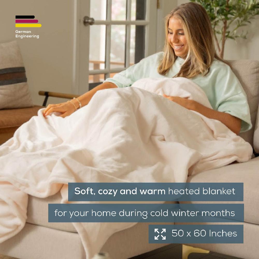 Beurer Buy Cozy Heated Blanket HD61 Online | Beurer