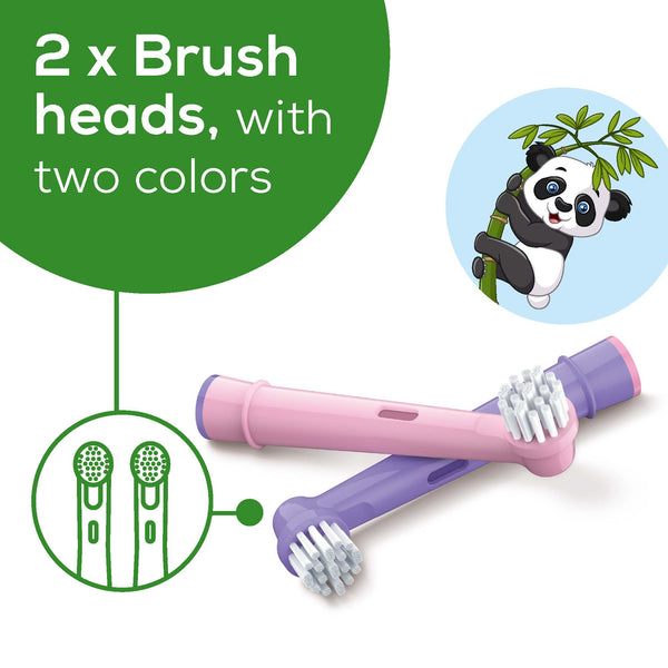Beurer Polly The Panda Toothbrush Heads TB10P BH