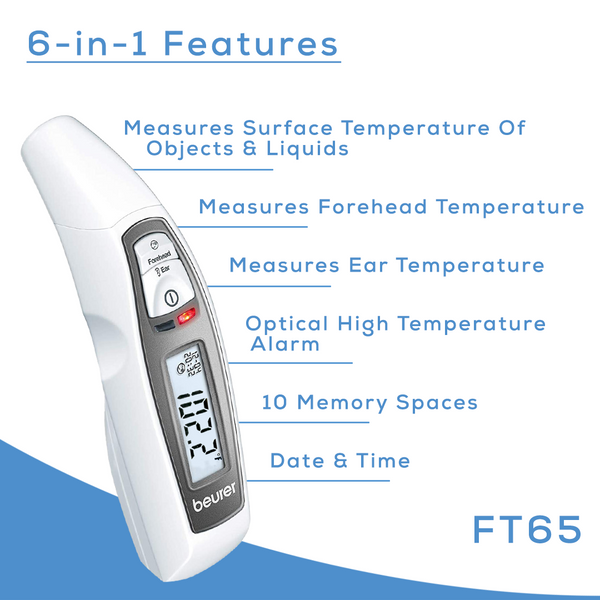 Beurer Caring Mill By Beurer Multi-Function Infrared Thermometer FT65CM