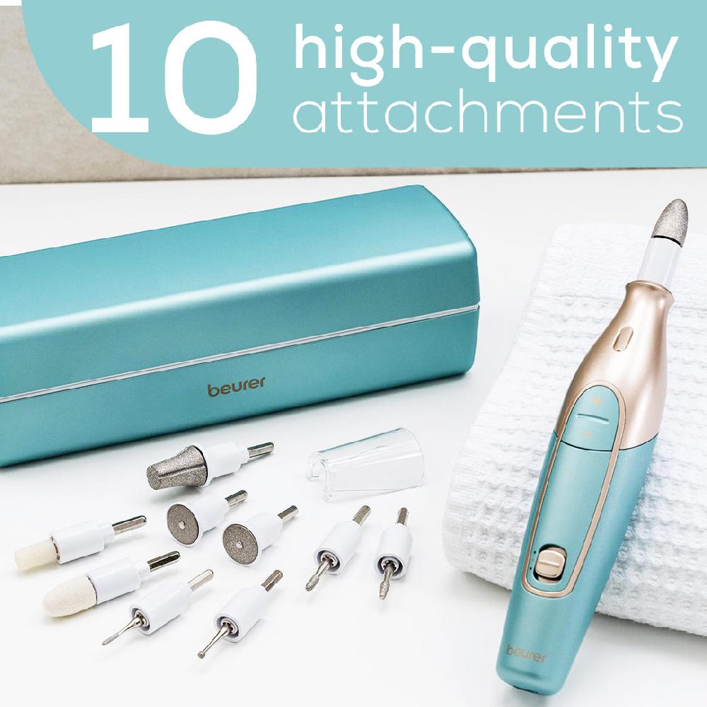 Beurer Cordless Professional Manicure & Pedicure Nail Drill Set
