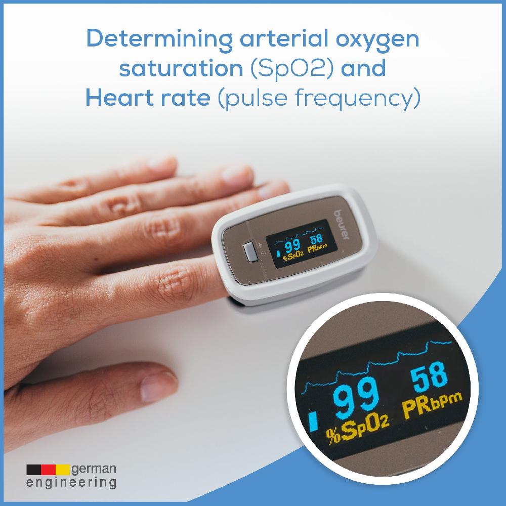 Beurer Digital Fingertip Pulse Oximeter PO30 For Sale | Beurer