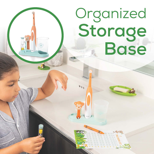 Beurer Milo The Monkey Electric Toothbrush Set For Kids TB10M