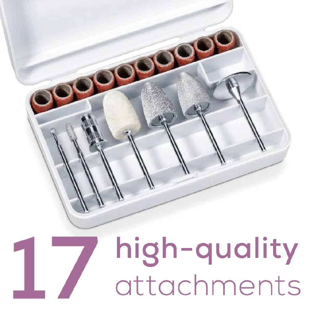 Beurer Portable Nail Kit For Professional Mani And Pedis MP52