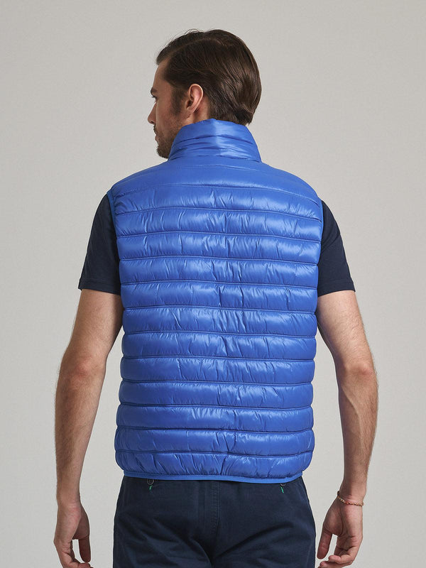 Beverly Hills Polo Club BADGE LOGO GILET IMPERIAL BLUE