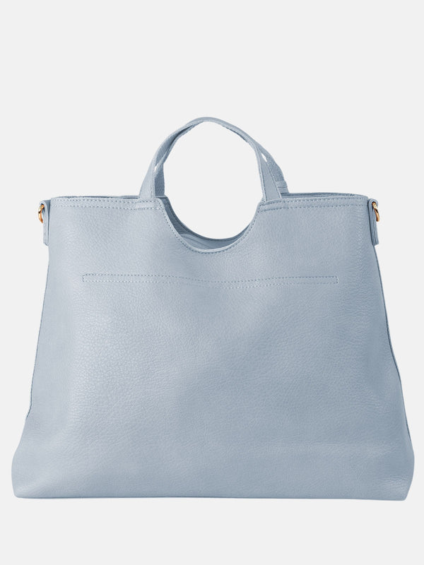 Beverly Hills Polo Club BHPC TOTE BAG AZZURRO BLUE