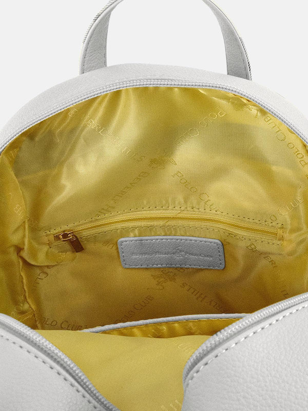 Beverly Hills Polo Club CHECK PURSE PACK WHITE