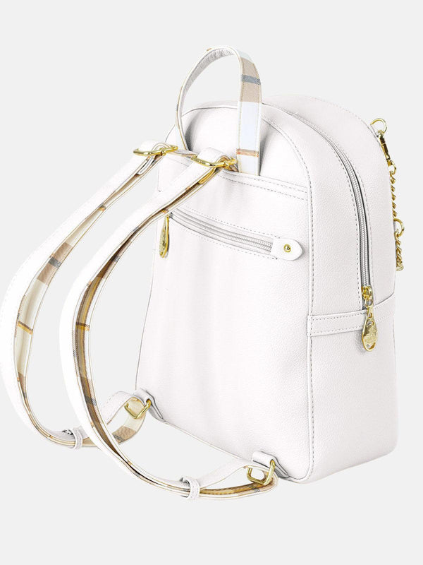 Beverly Hills Polo Club CHECK PURSE PACK WHITE