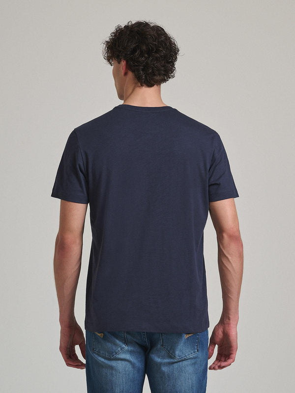 Beverly Hills Polo Club FALSE POCKET T-SHIRT NAVY