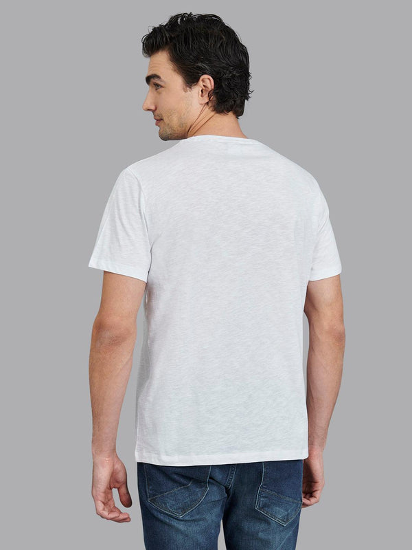 Beverly Hills Polo Club FALSE POCKET T-SHIRT WHITE
