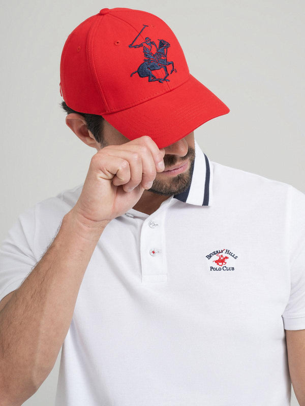 Beverly Hills Polo Club ICON BASEBALL CAP RED