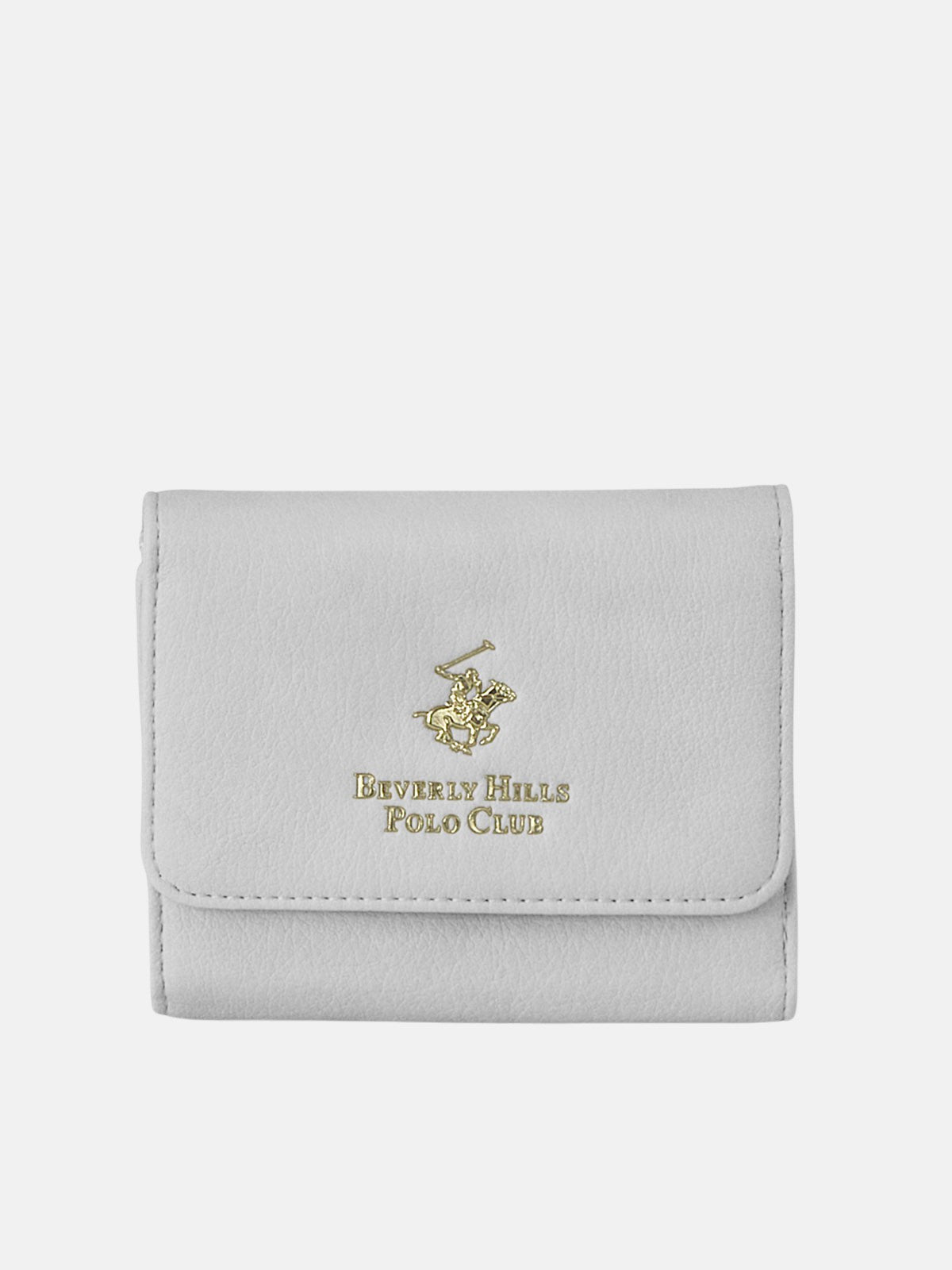 beverly hills polo club ICON PONY WALLET WHITE