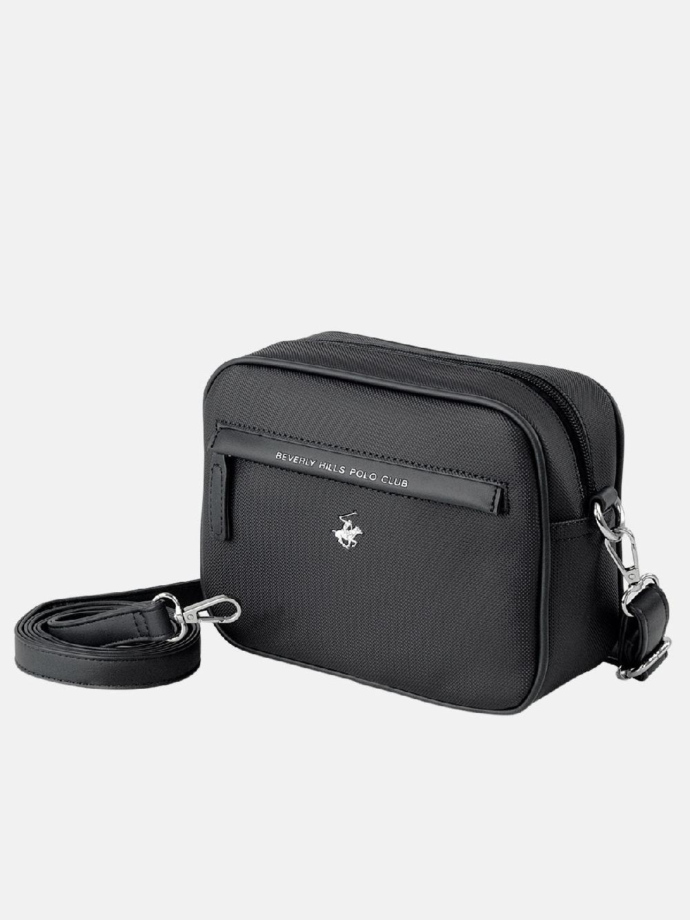 beverly hills polo club MODERN MINI BAG BLACK