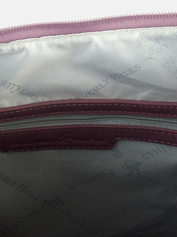 Beverly Hills Polo Club MODERN SHOULDER BAG LILAC