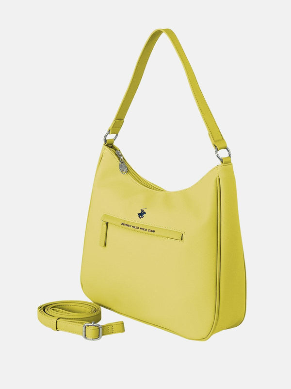 Beverly Hills Polo Club MODERN SHOULDER BAG YELLOW