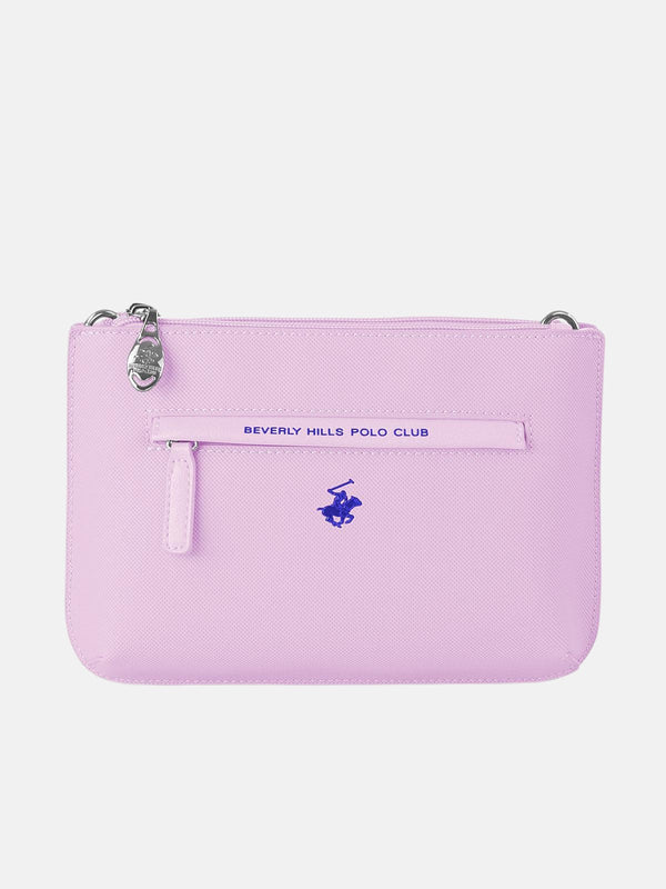 Beverly Hills Polo Club MODERN SLING BAG LILAC
