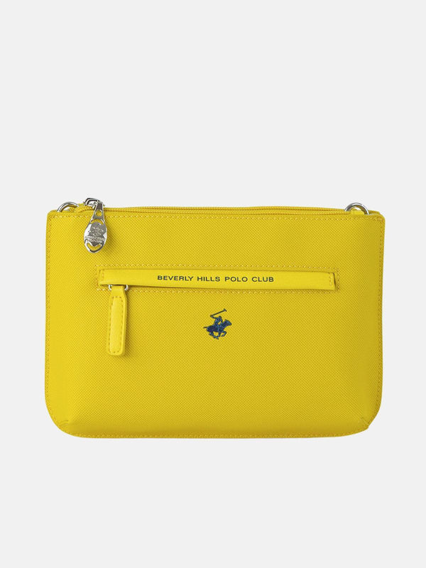 Beverly Hills Polo Club MODERN SLING BAG YELLOW