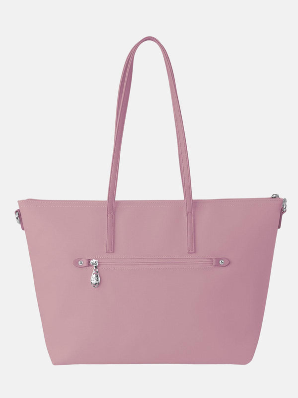 Beverly Hills Polo Club MODERN TOTE BAG LILAC
