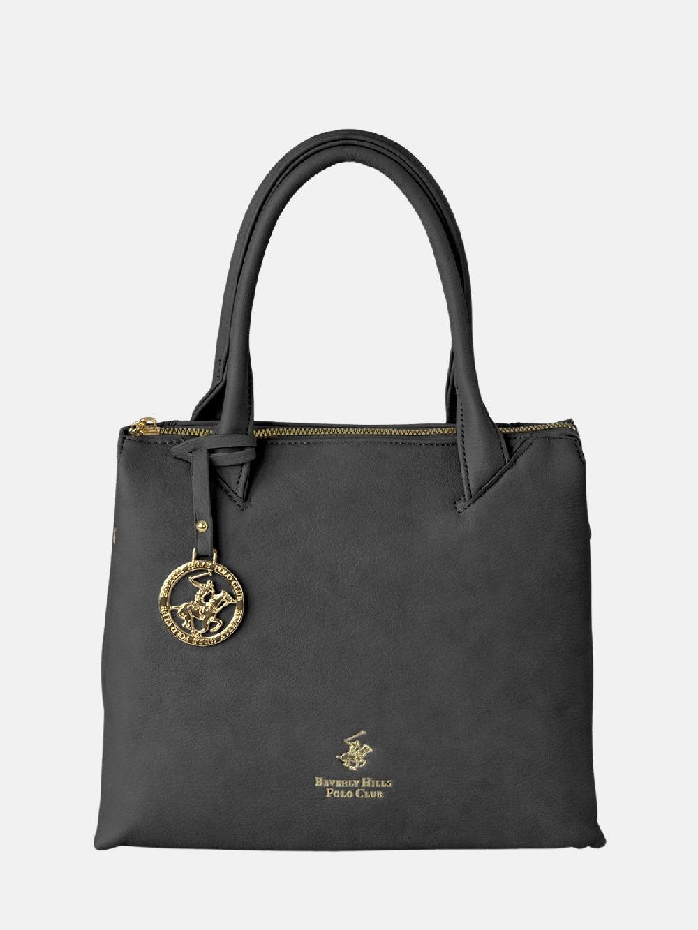 beverly hills polo club PENDANT HAND BAG BLACK beverly hills polo club PENDANT HAND BAG BLACK