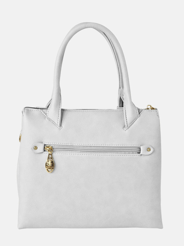 Beverly Hills Polo Club PENDANT HAND BAG WHITE