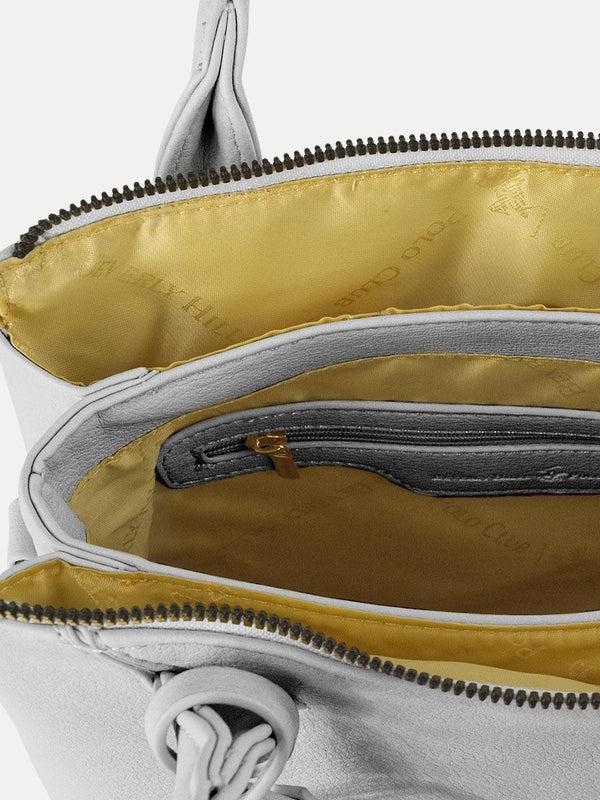 Beverly Hills Polo Club PENDANT HAND BAG WHITE