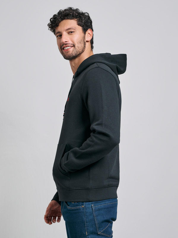 Beverly Hills Polo Club POLO PONY HOODIE BLACK