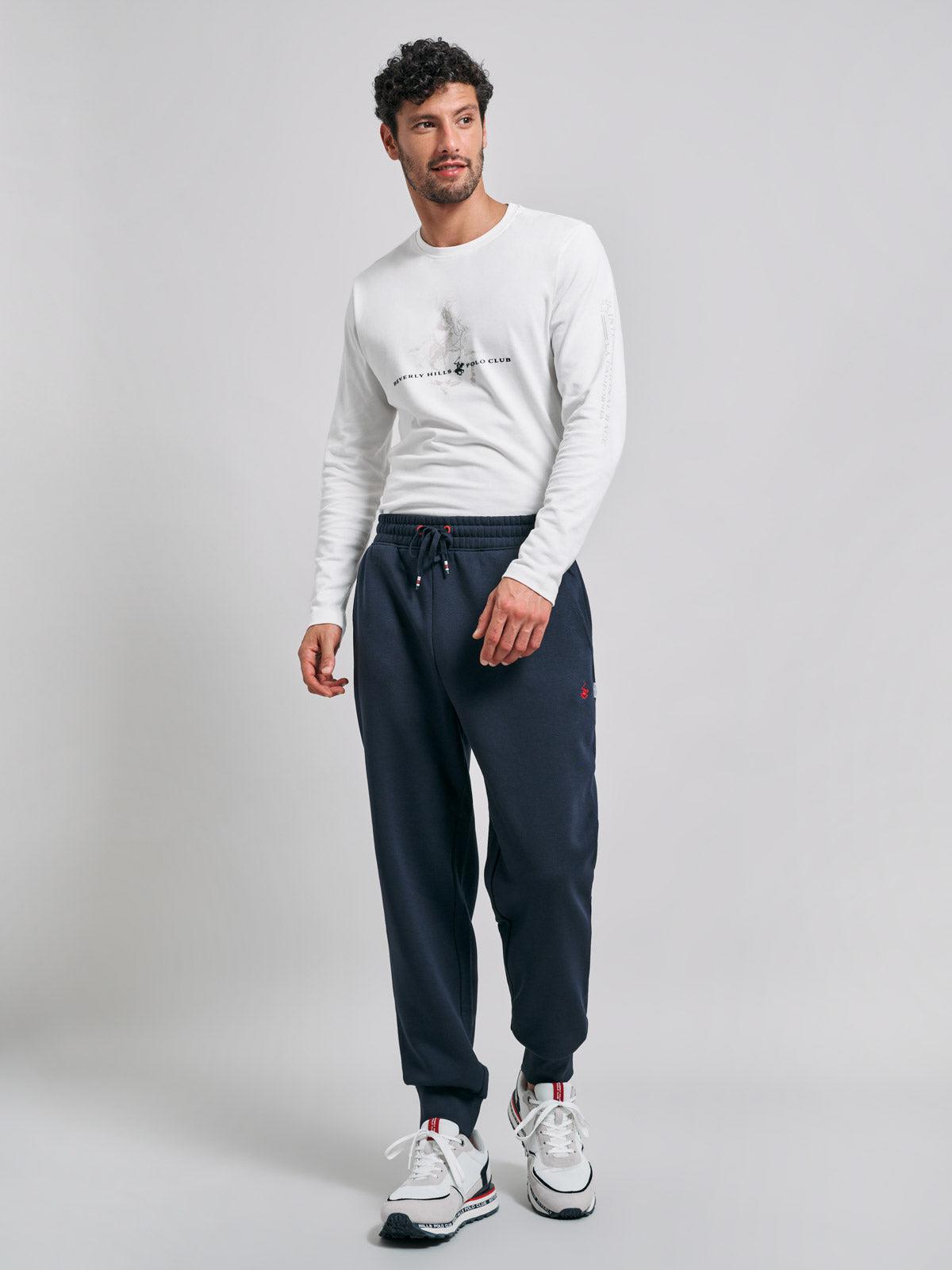 beverly hills polo club POLO PONY JOGGERS NAVY