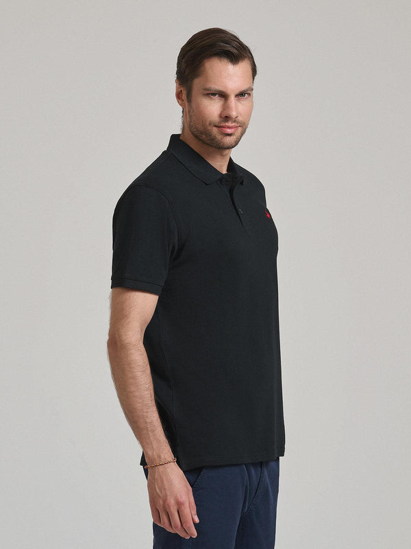 Beverly Hills Polo Club POLO PONY POLO SHIRT BLACK