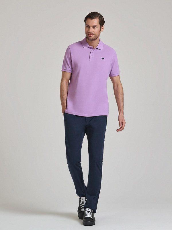 Beverly Hills Polo Club POLO PONY POLO SHIRT LILAC