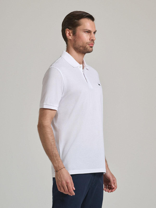 Beverly Hills Polo Club POLO PONY POLO SHIRT WHITE
