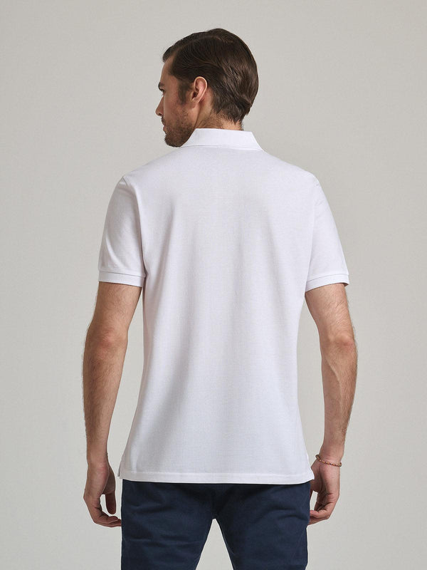 Beverly Hills Polo Club POLO PONY POLO SHIRT WHITE