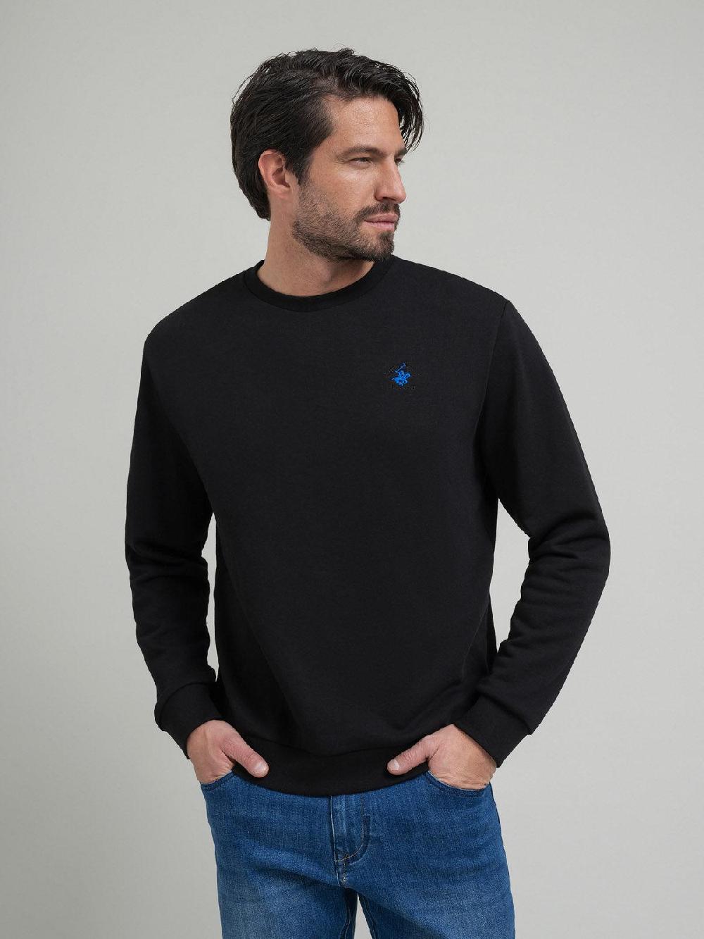 beverly hills polo club POLO PONY SWEATSHIRT BLACK
