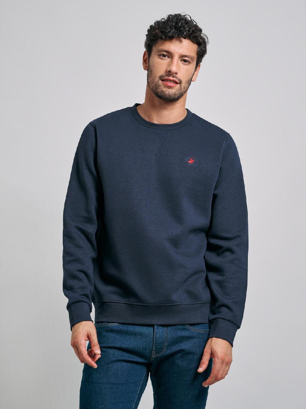 beverly hills polo club POLO PONY SWEATSHIRT NAVY