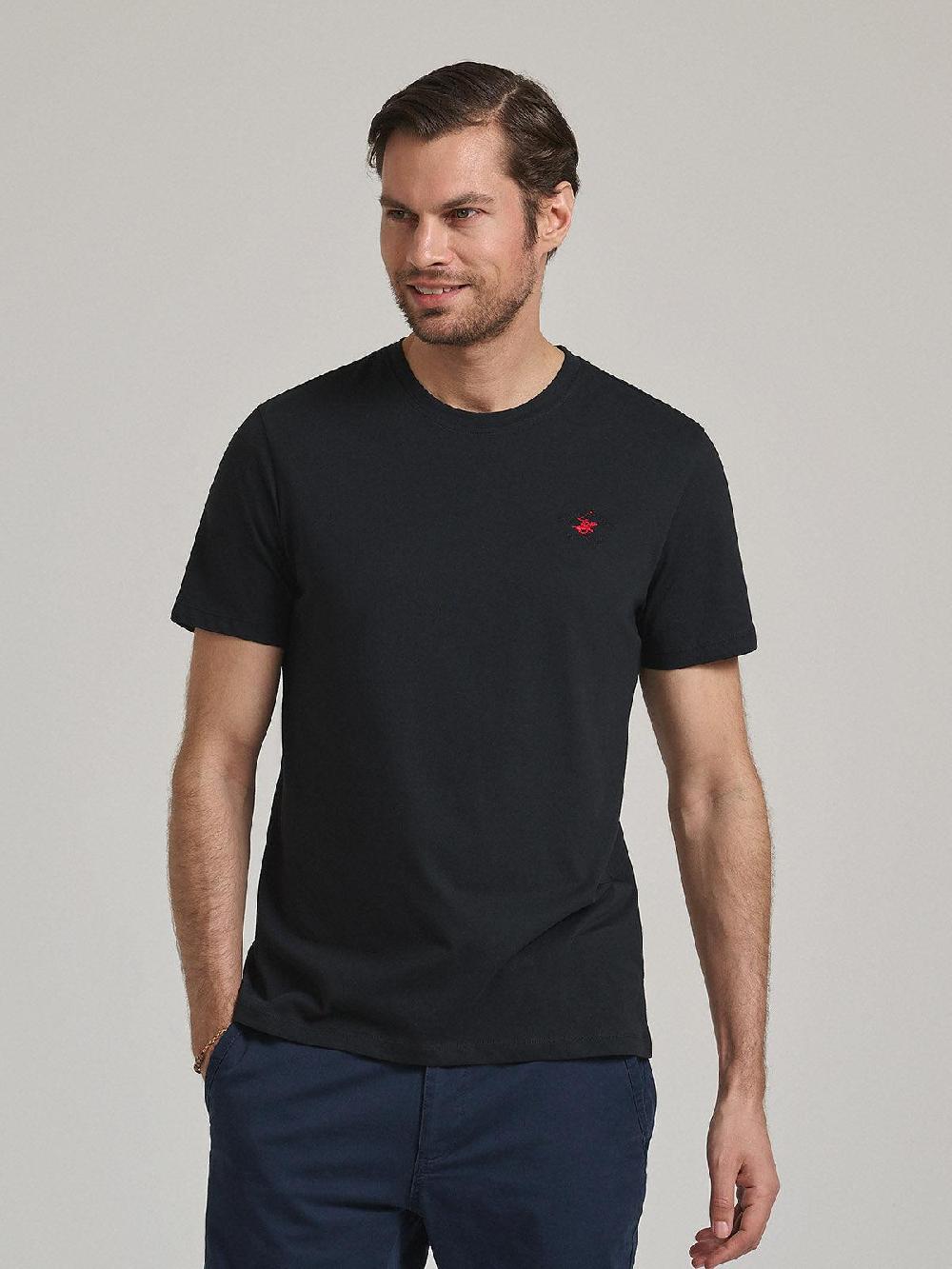 beverly hills polo club POLO PONY T-SHIRT BLACK