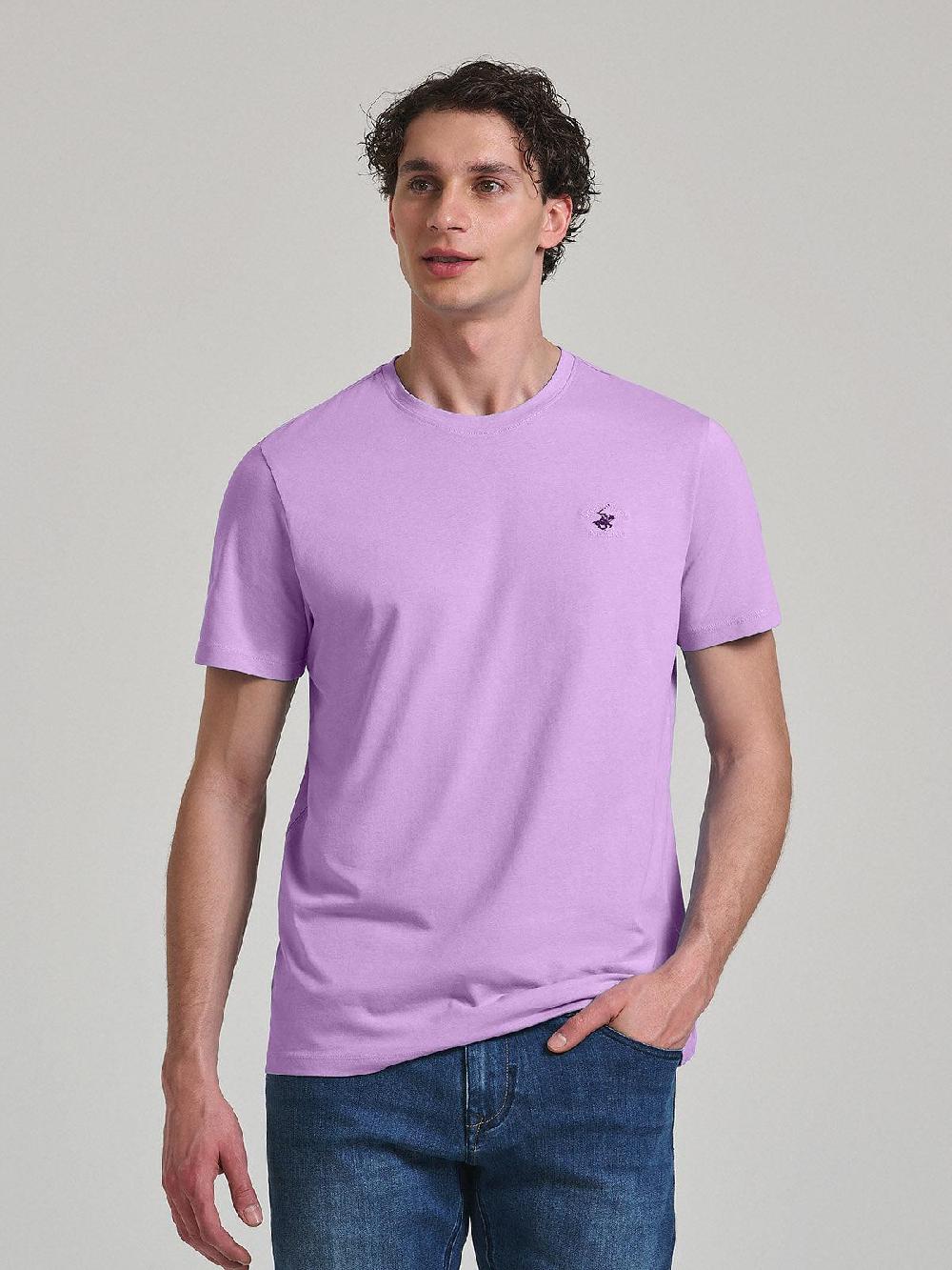 beverly hills polo club POLO PONY T-SHIRT LILAC