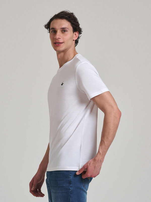 Beverly Hills Polo Club POLO PONY T-SHIRT WHITE