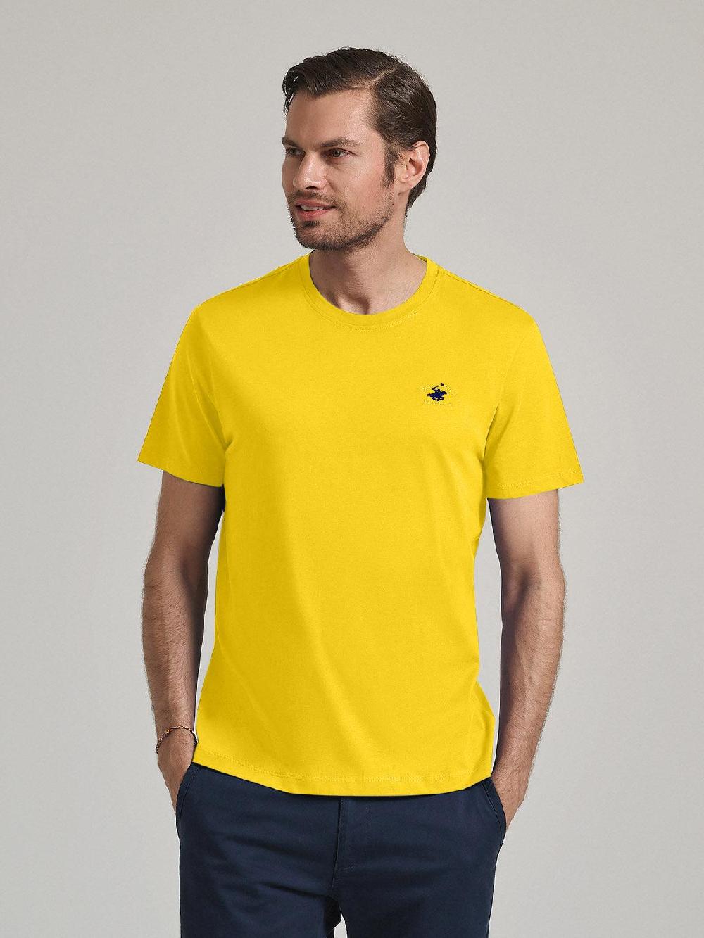 beverly hills polo club POLO PONY T-SHIRT YELLOW