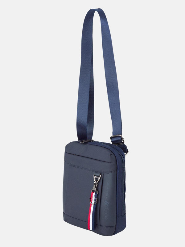 Beverly Hills Polo Club TRICOLOUR BODY BAG NAVY