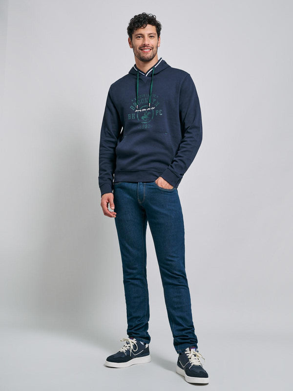 Beverly Hills Polo Club WINTER LEAGUE HOODIE NAVY