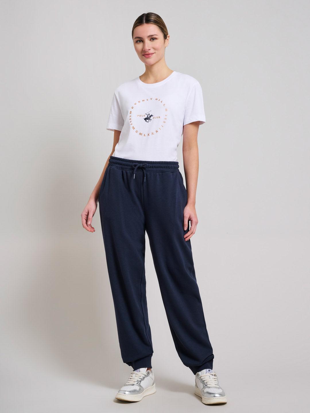 beverly hills polo club BOYFRIEND FIT SWEATPANTS DARK NAVY