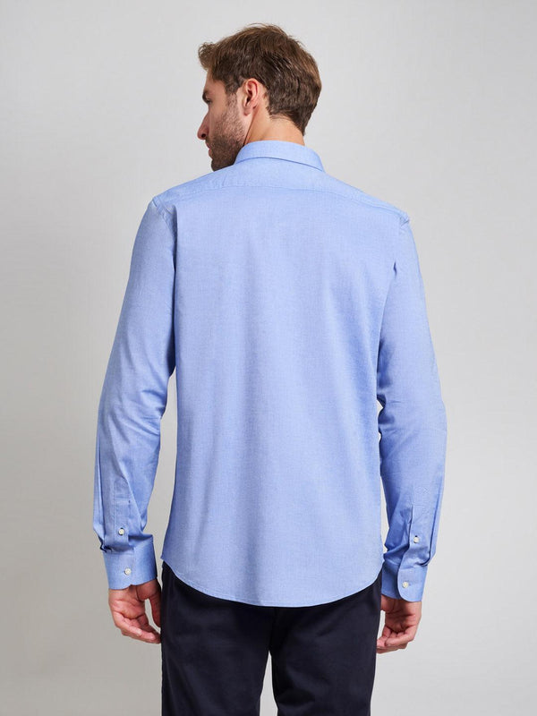 Beverly Hills Polo Club BUTTON DOWN OXFORD SHIRT LIGHT BLUE