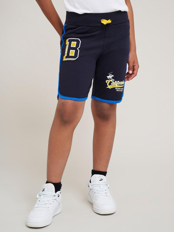 Beverly Hills Polo Club CALIFORNIA FLEECE SHORTS NAVY