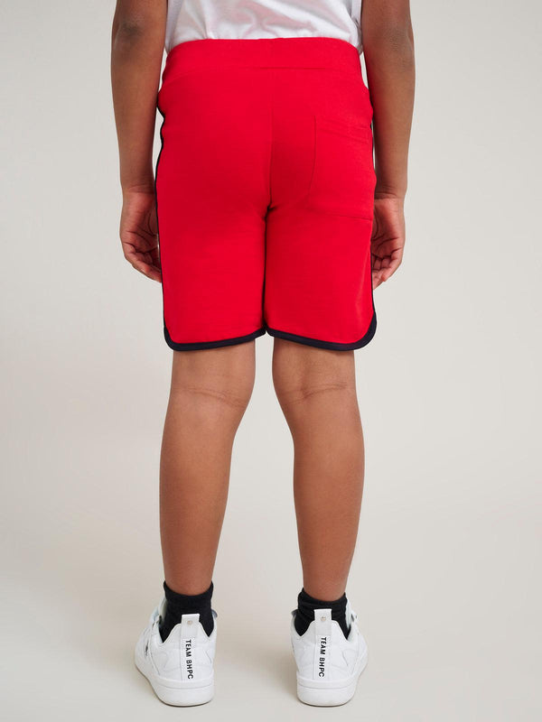 Beverly Hills Polo Club CALIFORNIA FLEECE SHORTS RED