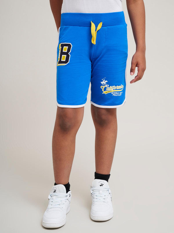 Beverly Hills Polo Club CALIFORNIA FLEECE SHORTS ROYAL