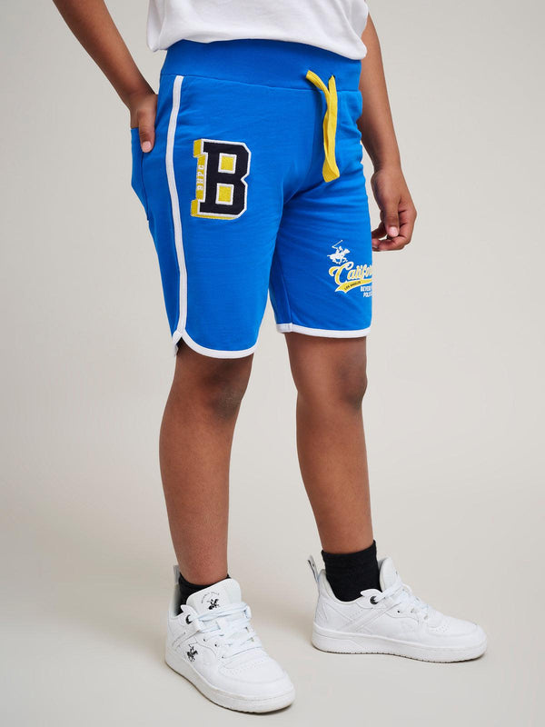 Beverly Hills Polo Club CALIFORNIA FLEECE SHORTS ROYAL
