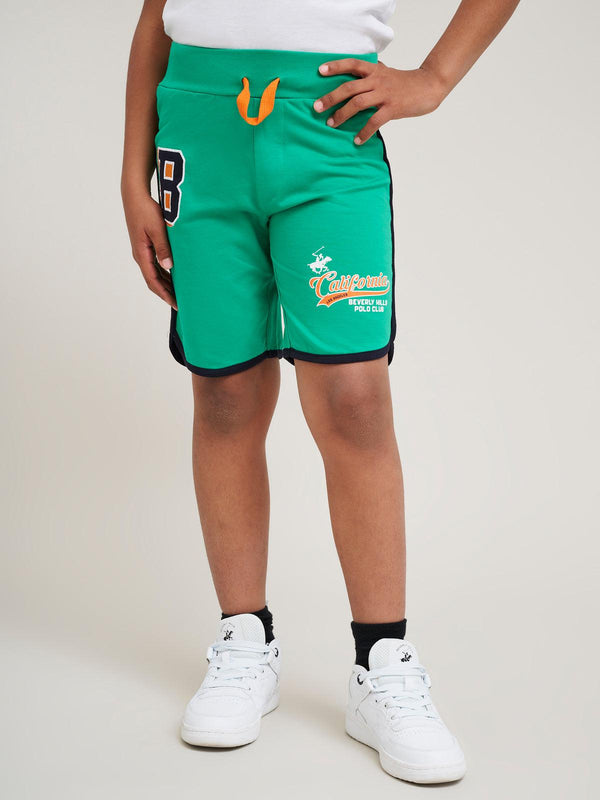 Beverly Hills Polo Club CALIFORNIA FLEECE SHORTS SEA FOAM GREEN