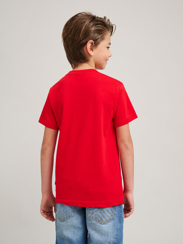 Beverly Hills Polo Club CALIFORNIA SCRIPT LOGO T-SHIRT RED