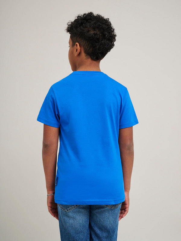 Beverly Hills Polo Club CALIFORNIA SCRIPT LOGO T-SHIRT ROYAL