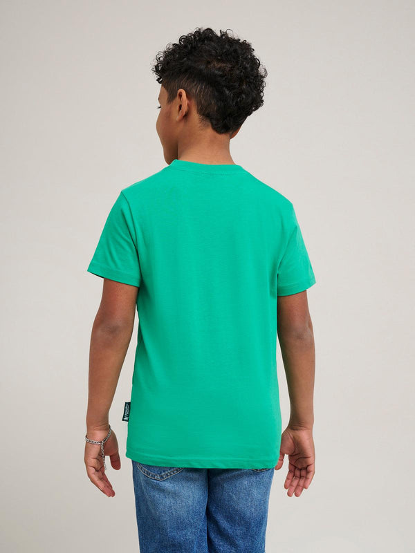 Beverly Hills Polo Club CALIFORNIA SCRIPT LOGO T-SHIRT SEA FOAM GREEN